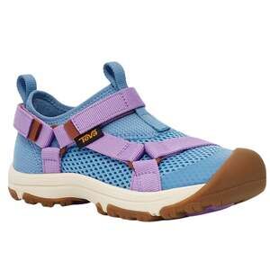 TEVA Kids Outflow Universal Closed Toe Sandals US 4 Purple Blue Water Shoes NIB